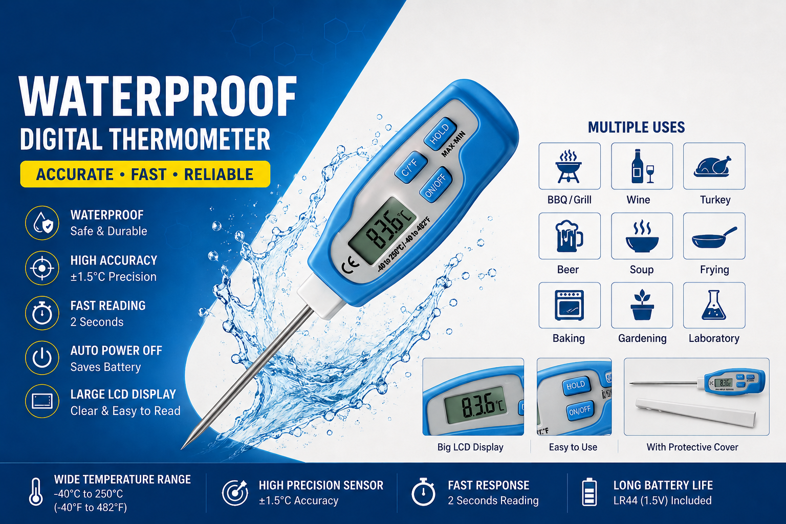 Food Thremometer TQ-G1-FT02 - Image 4