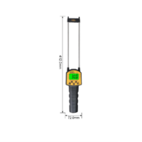 TechnoQuery - AR991 Digital Grain Moisture Meter, LCD Backlight Display, Voice Reminder, Data Storage, Alarm Setting