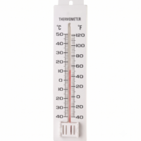 Room temperature for wall mounting white